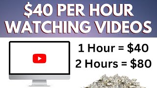 Make $40 Per Hour Watching Videos (How To Make Money Online 2023)
