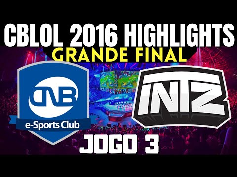 CBLOL 2016 FINAL INTZ x CNB HIGHLIGHTS do JOGO 3 | CBLOL 2016 INTZ x CNB MELHORES MOMENTOS do JOGO 3