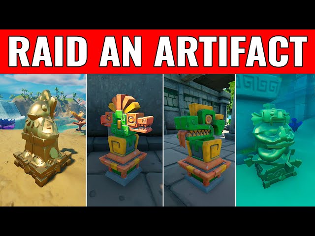 raid an artifact fortnite raid an artifact fortnite