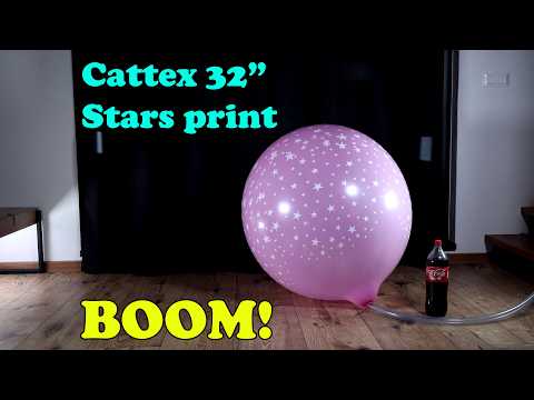 How big can a balloon get? | B2P Blow to pop | Cattex balloons special 1/7