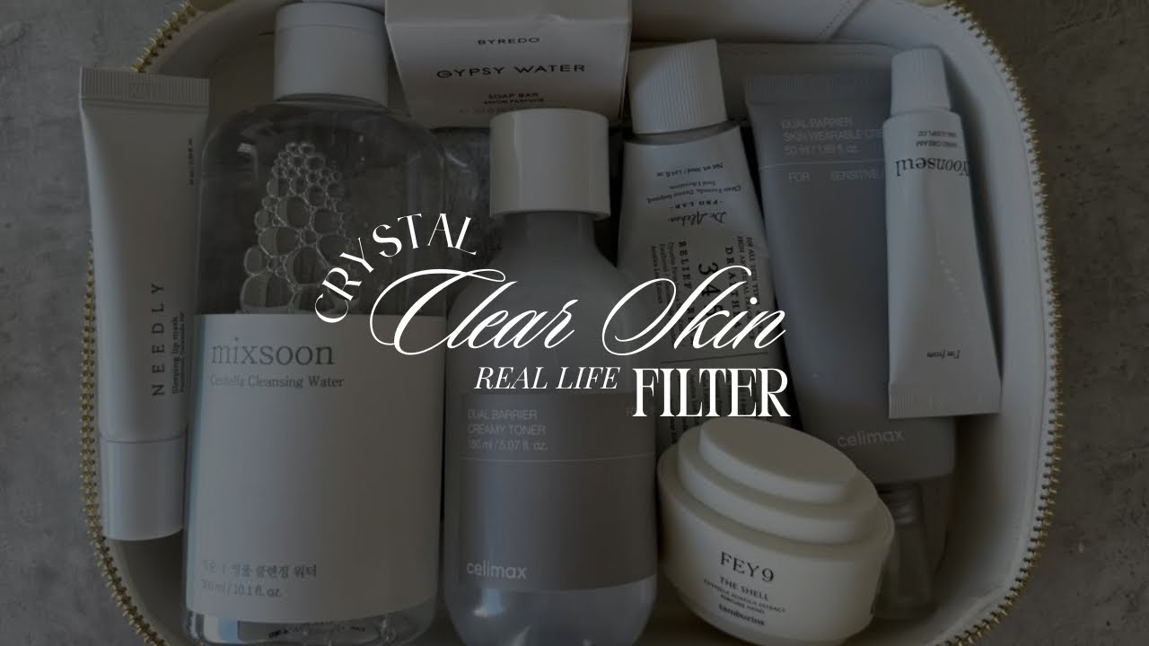 skincare effect: undeniably glowy crystal-clear skin