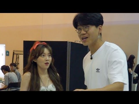 スーパーマーケットでは、このような...할 말이없네요 (슈기 오랜만에봤는데 서먹서먹...할말이없네요)