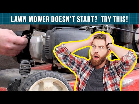 Lawn Mower Won't Start? Here's How to Fix It