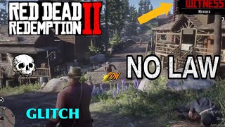 HOW TO MAKE A LAWLESS TOWN - RED DEAD REDEMPTION 2 (NO CHEATS) (GLITCH)