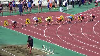東部選手権　男子100ｍ　予選15組