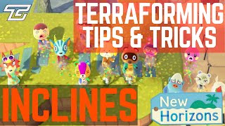 TERRAFORMING TIPS AND TRICKS (EP.03) INCLINES! Animal Crossing: New Horizons