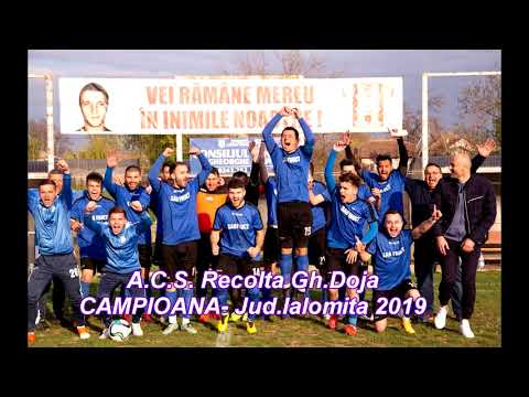 Imnul oficial la echipei de fotbal Recolta Gh Doja..Campioana Jud Ialomita 2019