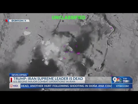Trump: Iran supreme leader dead