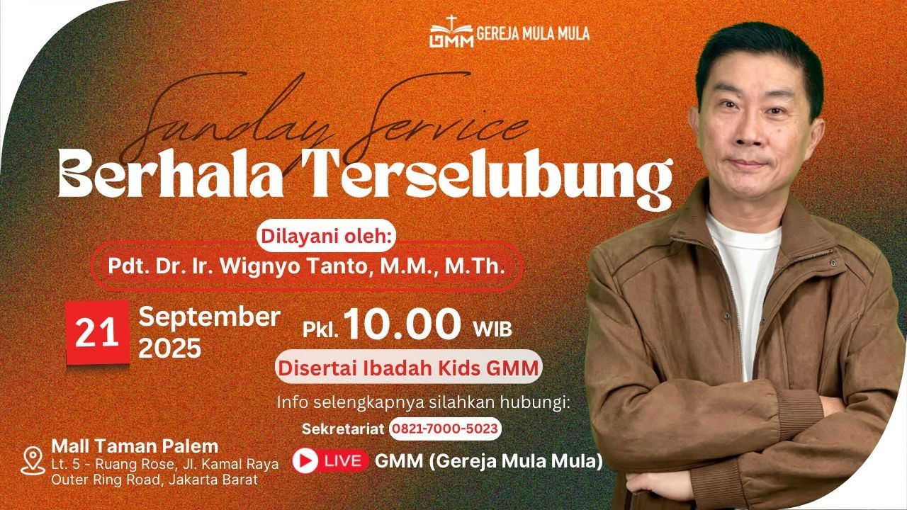 BERHALA TERSELUBUNG – Pdt. Dr. Ir. Wignyo Tanto, M.M., M.Th. (210925)