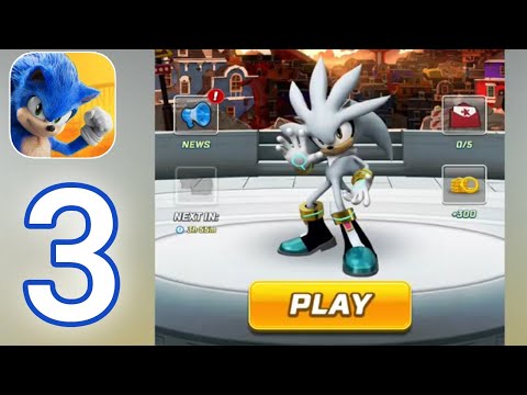 Sonic Forces - Gameplay Walkthrough Part 3 - Missions With Silver (iOS, Android)