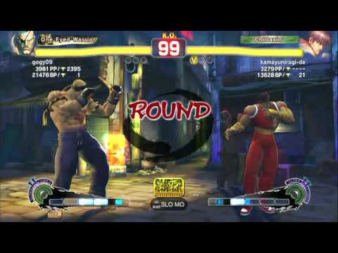 ssf4 AE (kamayuniragi-de) GUY vs SAGAT (gogy09)