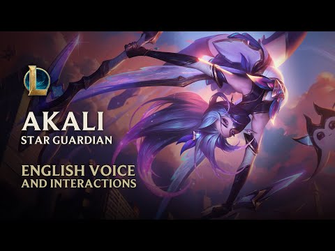 Akali (Star Guardian) - English Interactions - League of Legends