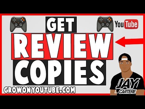 YouTube video about: How to get review copies of games?
