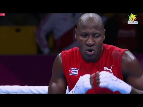 (91kg) SAVÓN COTILLA Erislandy (CUB) vs COLWELL Bryan (CAN) PanAmerican Games Lima 2019
