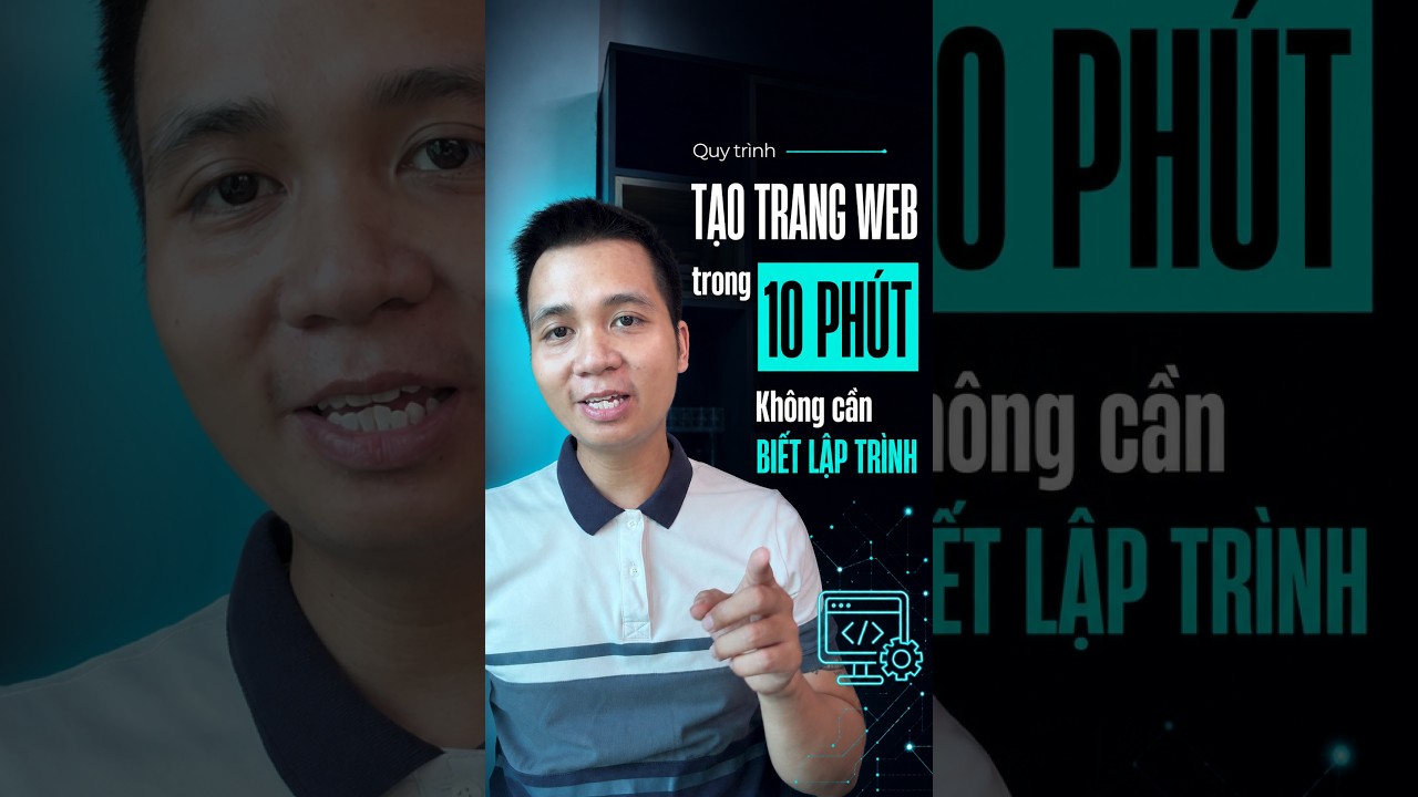 Tạo website hoàn chỉnh trong 10 phút. Không cần biết code