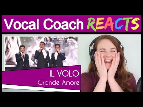 Vocal Coach reacts to Il Volo - Grande Amore (Live)