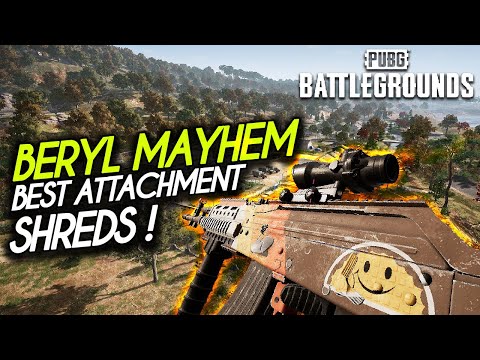BERYL 4x SCOPE SHREDS! | Taego | PUBG PC 2021