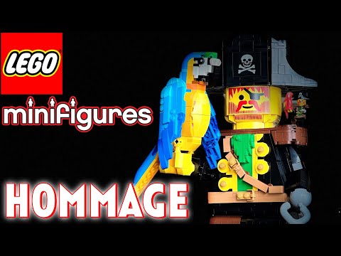 Vidéo LEGO Objets divers 40504 : Hommage à la minifigurine pirate (LEGO House)