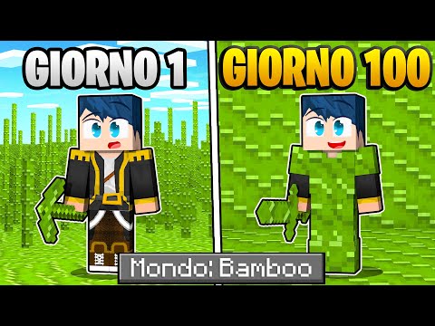 HO TRASFORMATO LA BIG VANILLA NEL MONDO BAMBOO! - MINECRAFT