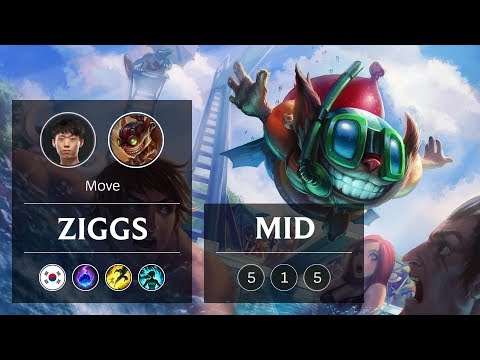 Ziggs Mid vs Zoe - KR Master Patch 9.4