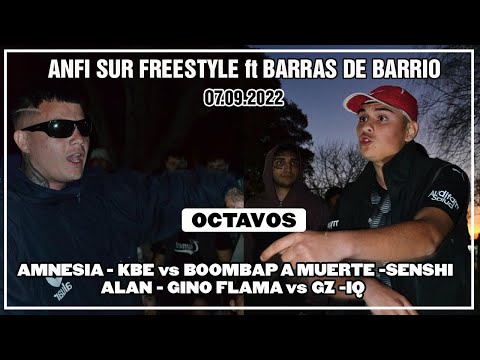 Barras de Barrio / Anfi Sur- AMNESIA - KBE vs BOOMBAP -SENSHI vs ALAN  GINO FLAMA vs GZ -IQ - [8vos]