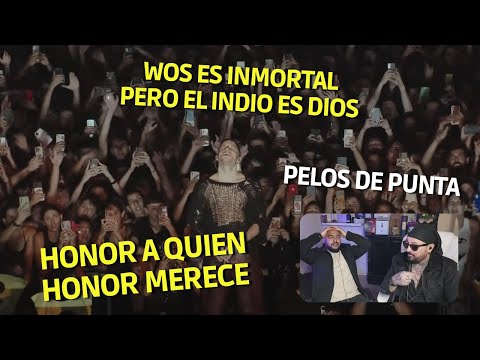 Ya voy entendiendo quien es el Indio Solari - Reaccion Quemaras ft. Wos #Snazzypowa