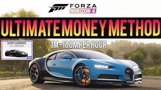 Forza Horizon 4 - ULTIMATE MONEY METHOD GUIDE! - 1M-100M Credits Per Hour! (5 Methods)