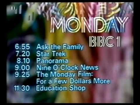 BBC1 Continuity Junction Sunday 26 April 1981