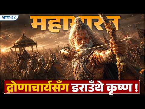 महाभारत ज्ञानमाला : यस्तो छ द्रोणाचार्यसँग कृष्ण पनि डराउनुको कारण [भिडियो]