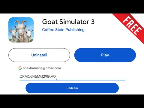 Goat Simulator 3 Mobile FREE REDEEM CODE