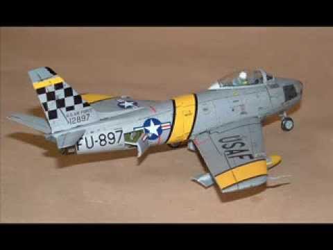 Airfix 1/72nd North American F86 F Sabre a building review