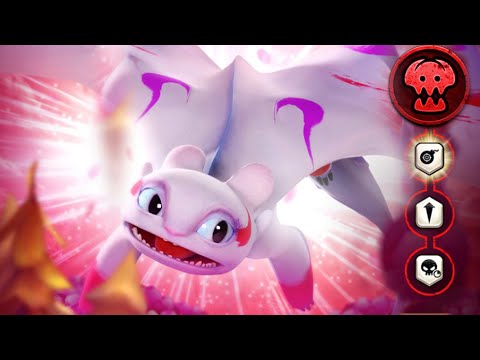 Valentine Light Fury REVEALED | Dragons: Titan Uprising