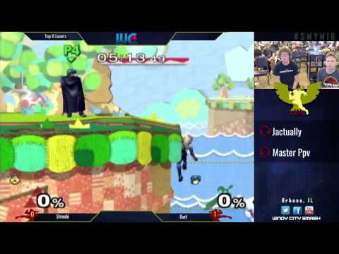 SMYM Top 8 Losers - Dart (Marth) vs Shinobi (Fox/Sheik)