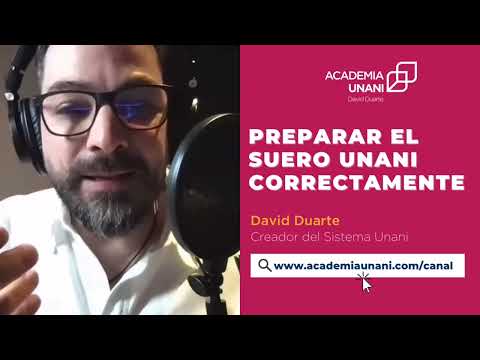 PREPARAR EL SUERO CASEO UNANI | DAVID DUARTE