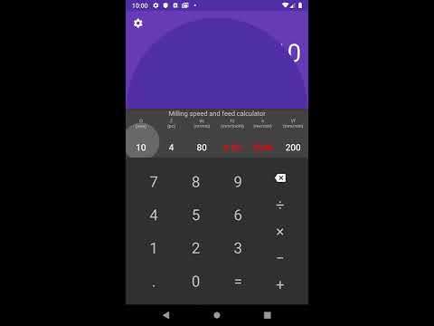 CNC calculator