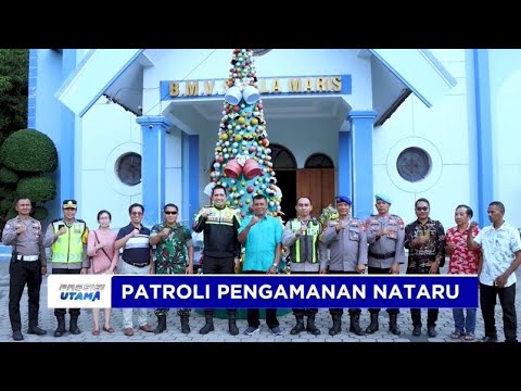 KAPOLRES SITUBONDO PATROLI KE SEJUMLAH GEREJA DENGAN KENDARAAN RODA DUA