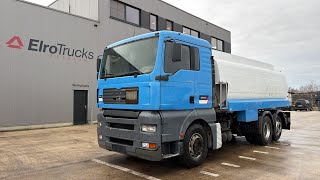 MAN TGA 26.360 (POMPE MANUELLE / 17000L / MANUAL PUMP / MANUAL GEARB tanker truck | Image 4 - Autoline