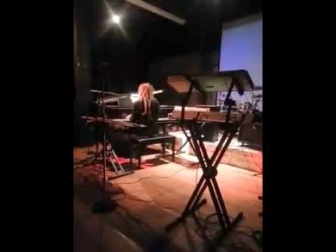 Paul Roessler performing Gloomy Sunday at the Art Share LA Tomata Du Plenty Gallery 5-2-2014