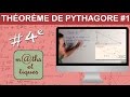 Appliquer le théorème de Pythagore pour calculer une longueur (1) - Quatrième