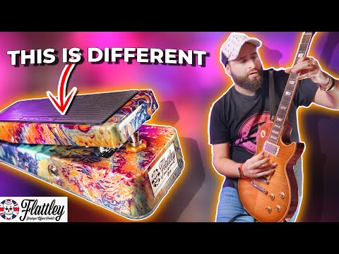 Flattley Guitar Pedals The Wah 2023 - Sugar Skulls image 9