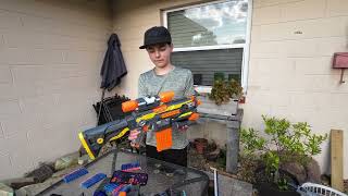 Toy Guns Automatic Machine Gun with Tactical Vest Kit