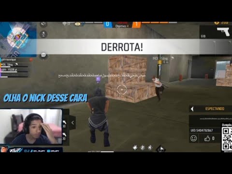 Flupy cai contra um hack com o nick gigante