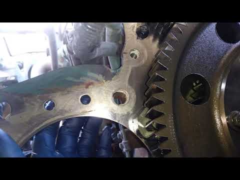 Volvo D13 idler gear replacement