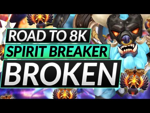 Why SPIRIT BREAKER is BEYOND BROKEN (Unless You're Speeed) - 8K MMR Tips and Tricks - Dota 2 Guide
