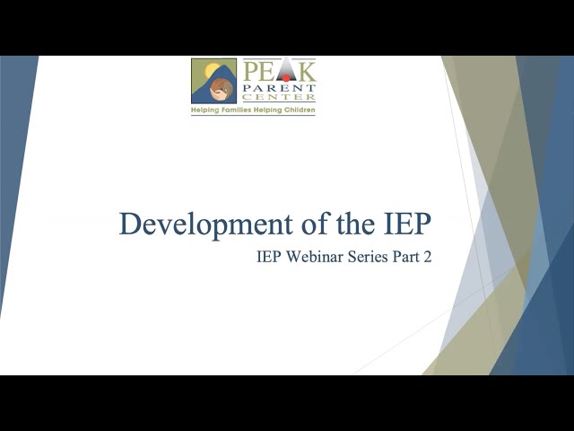 Understanding the Development of the IEP: A Comprehensive Guide | Magica