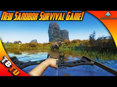 New SandBox Survival Game! Tame Wild Animals! Animallica Steam Early Access Gameplay E1
