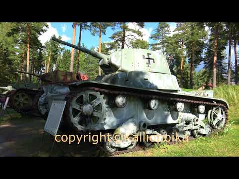 T-26 Tank Soviet Union army machines Parola Tank museum