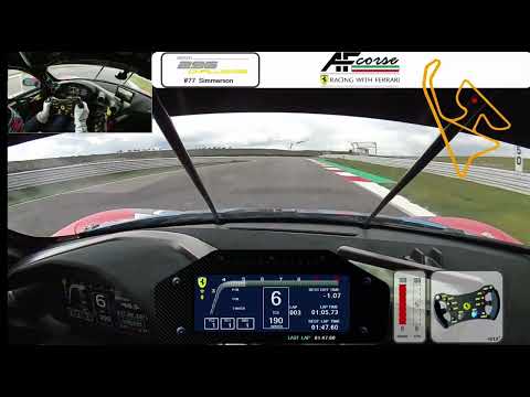 Navarra Onboard (1:46.954) - Ferrari 296 Challenge - Testing 16.04.2025