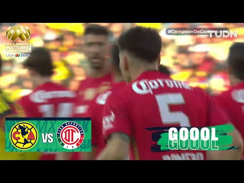 ¡Qué golazo! Romero acaba de empatar | América 1-1 Toluca | Campeón de Campeones - Final 2025 | TUDN