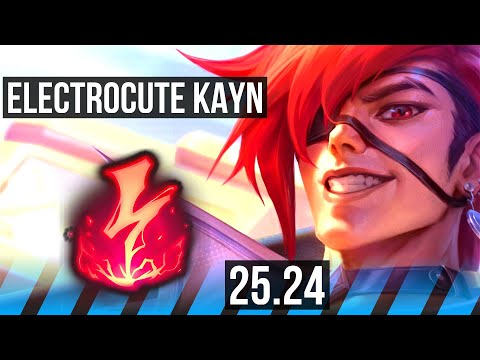 KAYN vs VIKTOR (MID) | Electrocute | NA Challenger | 25.24